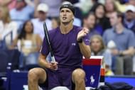 Zverev at the 2025 US Open - Day 3 - Source: Getty